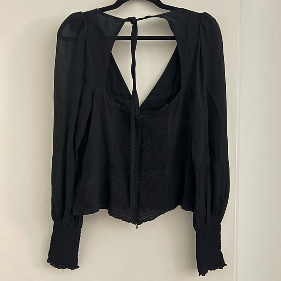 Reformation Michel Top Blouse - open back - Picture 5 of 5